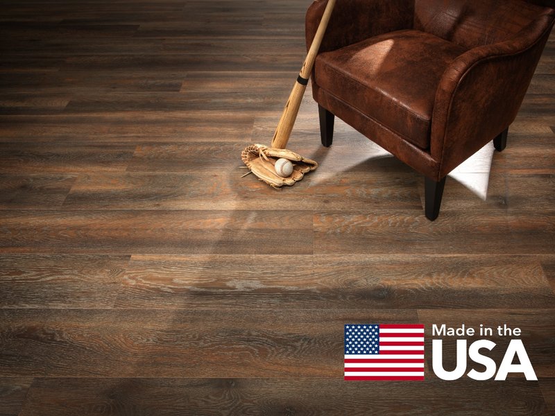 USA made RevWood flooring in an American home