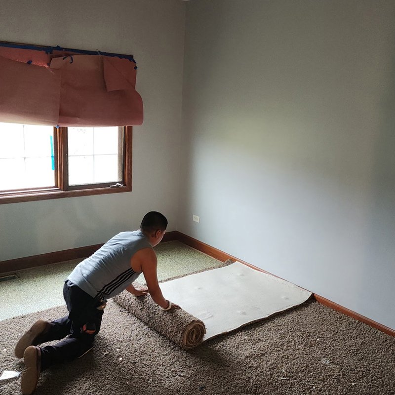 Carpet removal handled by Quality Carpets and Floors