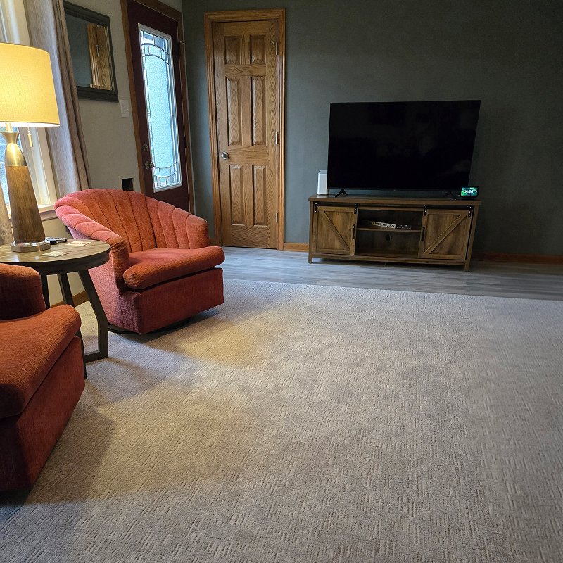 New carpet installation from Quality Carpets and Floors